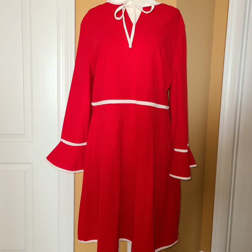 Red dress